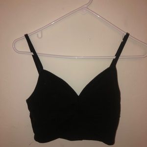 Cute black tank top